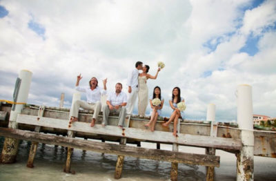 karibik-hochzeit-steg strand-steg-karibik-hochzeit